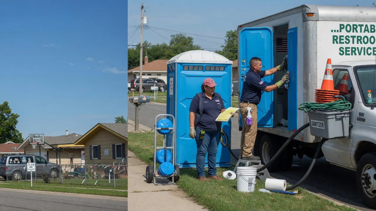 Portable Toilet Rental in West Liberty, IL near me
